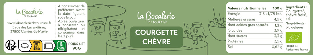 Courgette Chèvre