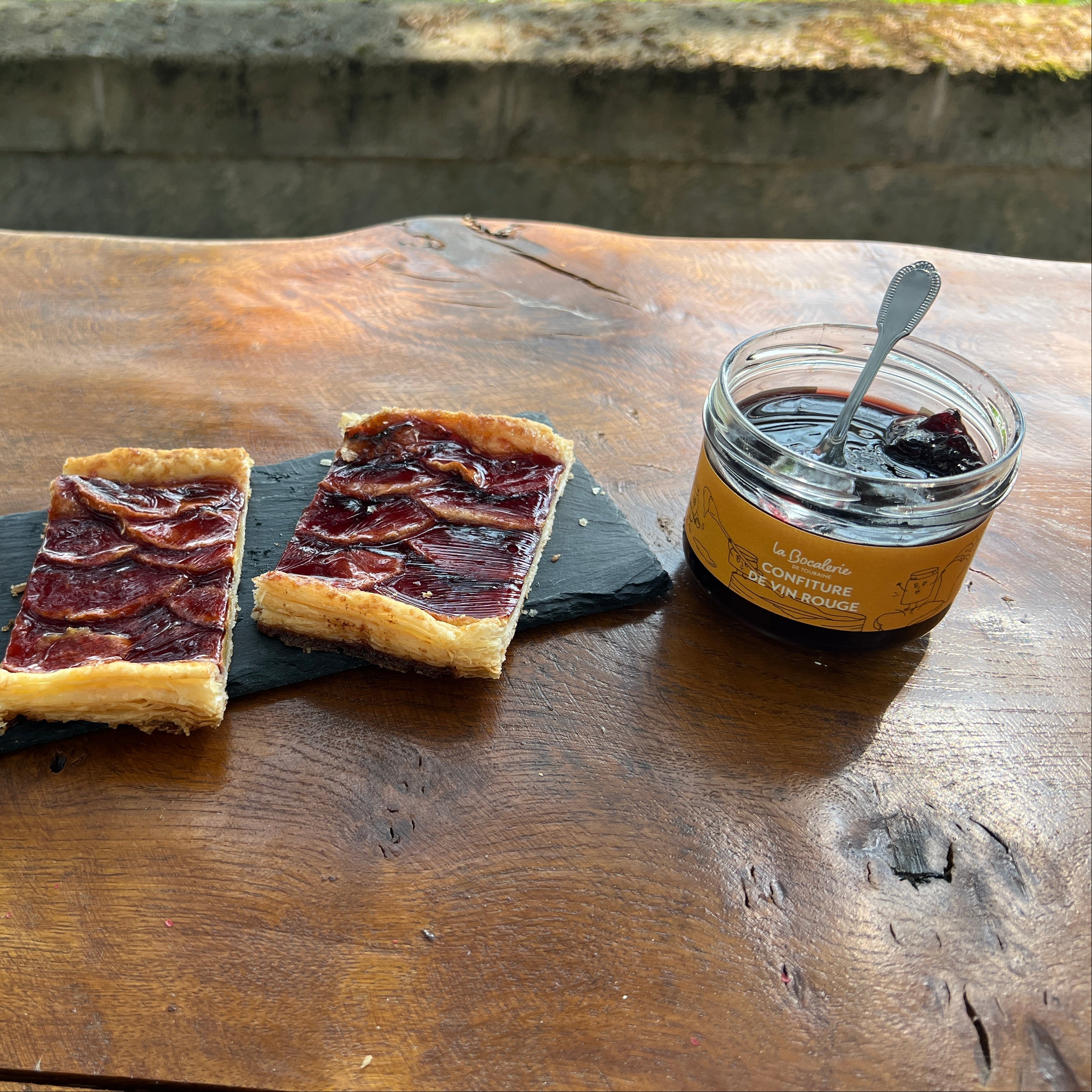 Confiture de vin rouge