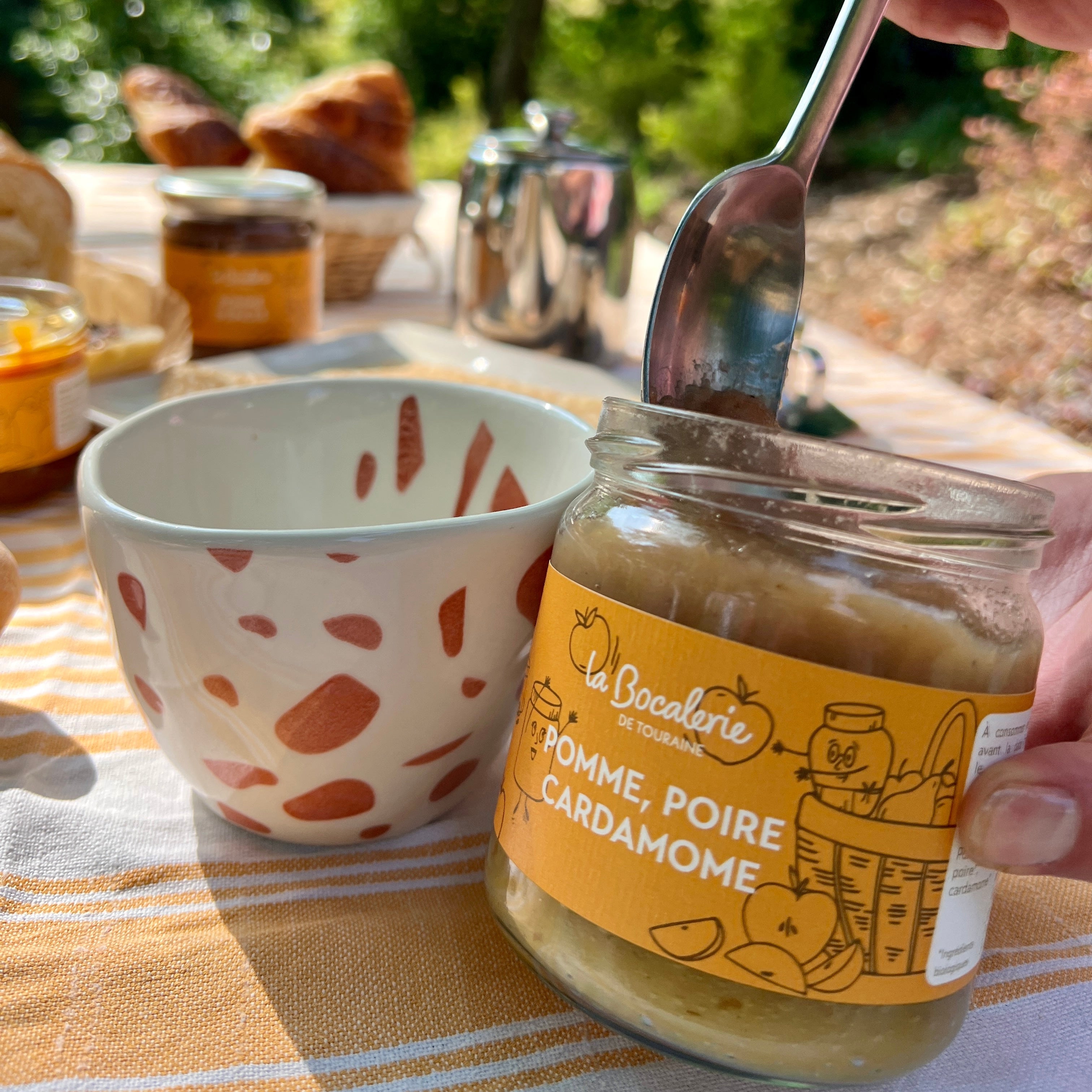 Compote Pomme Poire Cardamome