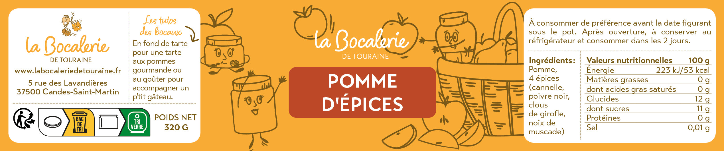Compote Pomme d'épices